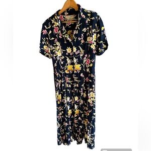 Vintage, Jonathan Martin, floral dress, size 7/8